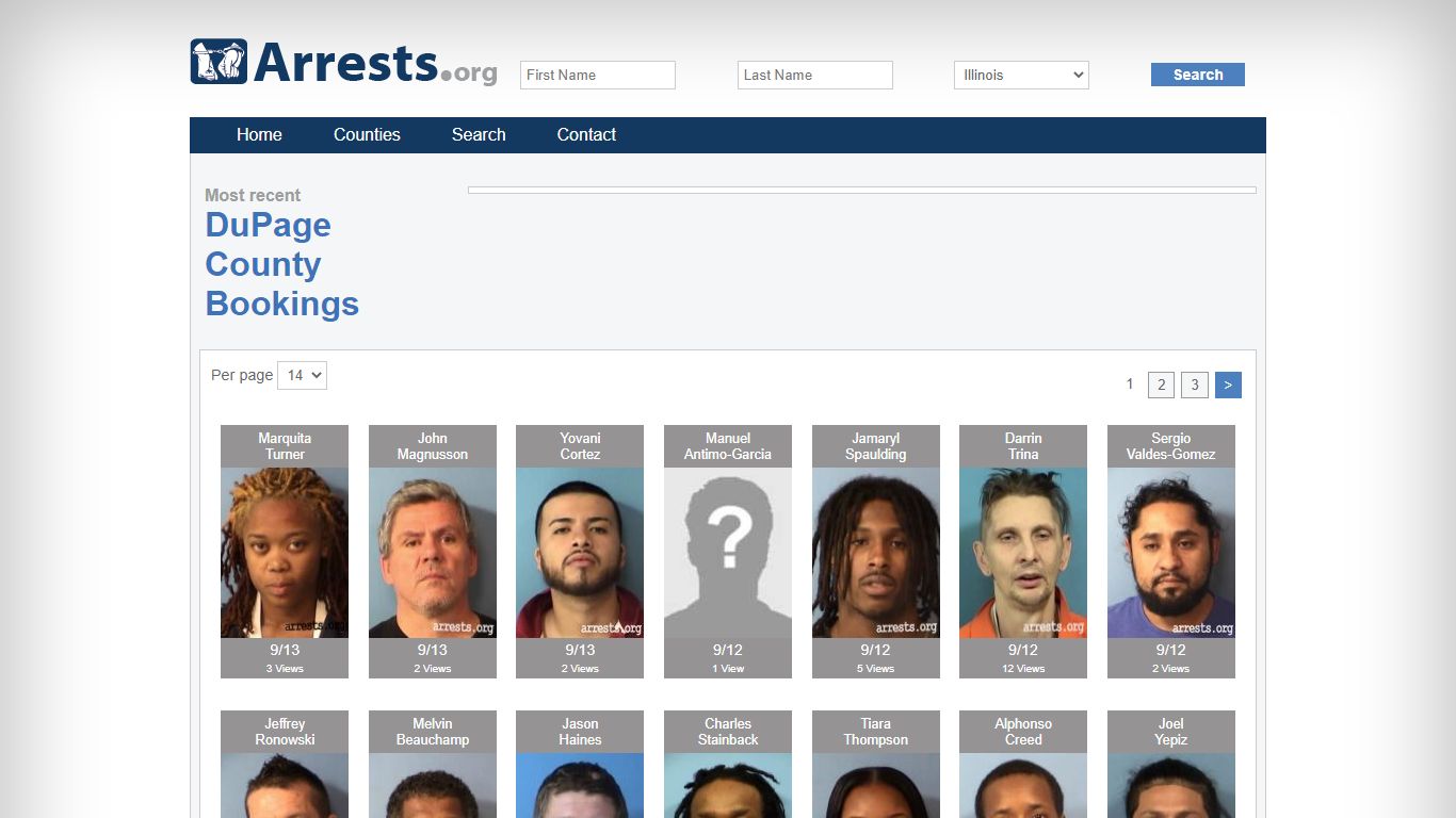 DuPage County Arrests and Inmate Search